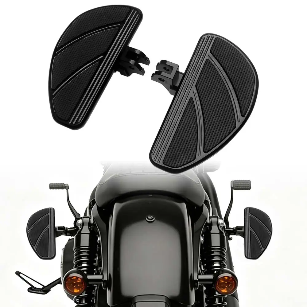 For Harley Nightster Special RH975 RH975S 22-26 Sportster S RH1250S 21-26 1 Pair Front Driver Foot Rests Floorboards Motorcycle