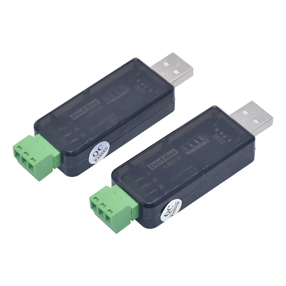 NEW USB to RS485 serial port Industrial grade CH340 CP21021500VRms transmission distance up to 1200 meters tested under 9600bps