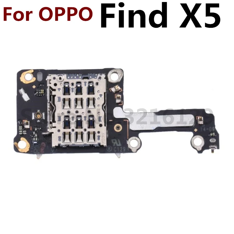 New SIM Card Reader Board USB Charging Port Dock Charger Connector Board Flex Cable For OPPO Find X X2 X3 Pro