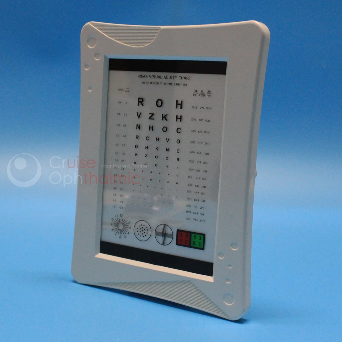 Optometry LED light Near Vision Chart AC/DC 30cm Distance Tester NV110 Flip Stand E and Letter Vision AC/DC far vision eye test