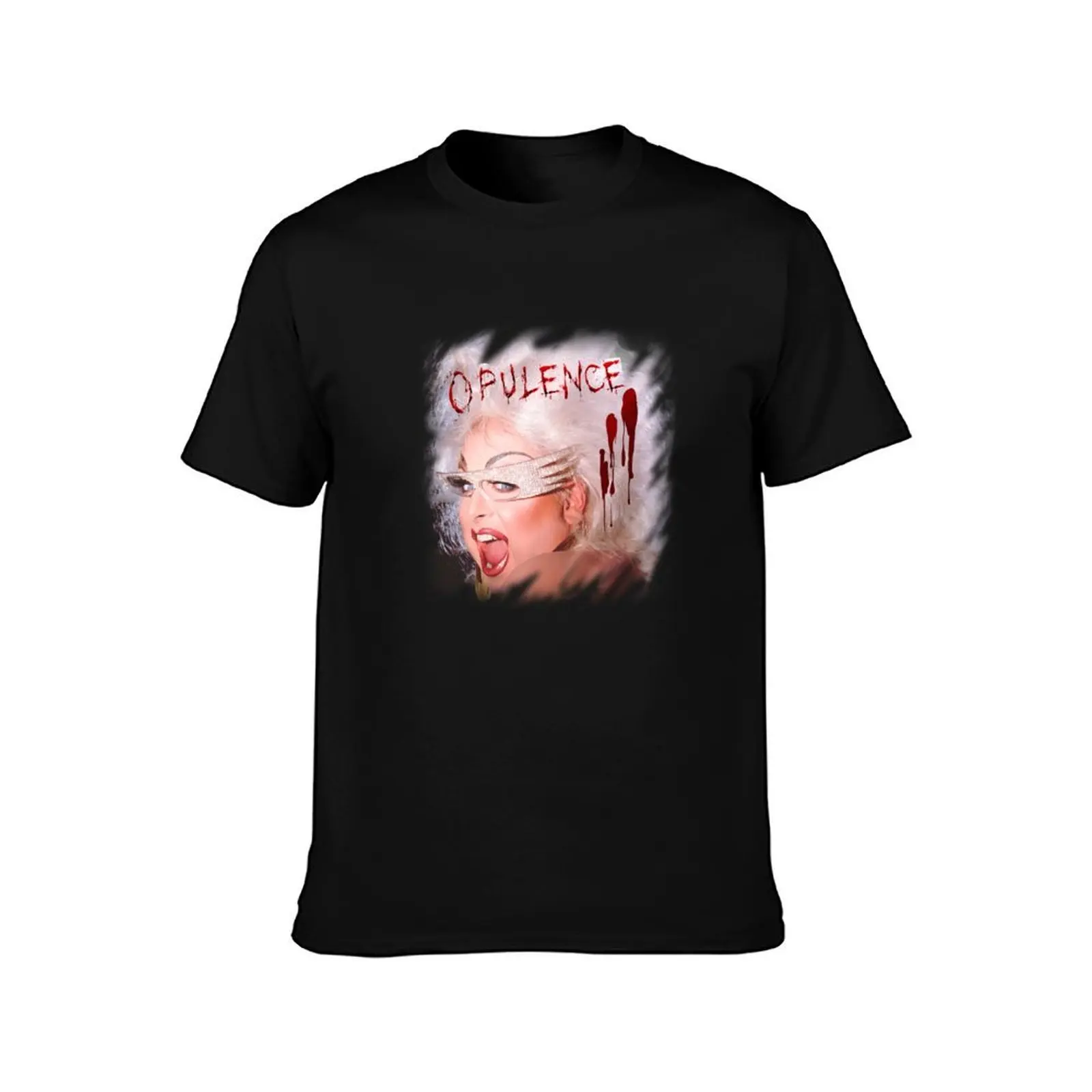 Divine Opulence T-Shirt, Summer Casual Cotton Tee, Oversized Streetwear Tops, Vintage Graphic Print, Loose Fit Short Sleeve