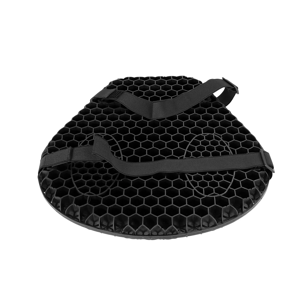 Motorcycle Honeycomb Gel Seat Cushion 3D Mesh Fabric Comfort Autobike Decompression Cover Shock Absorbing Relief Cushions