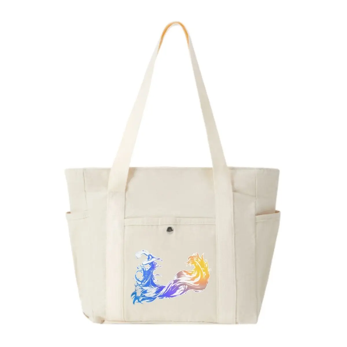 

Элементальная ведьма, художественная графическая одиночная сумка, сумка через плечо, студенческая сумка-тоут для кампуса, школьная сумка