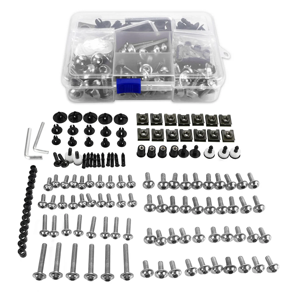 A Set M6 M5 Fairing Bolts Kit Bodywork Screws Nut For YAMAHA TMAX 500 2008 2009 2010 2011 2012 2013 2014 2015 2016 2017 2018