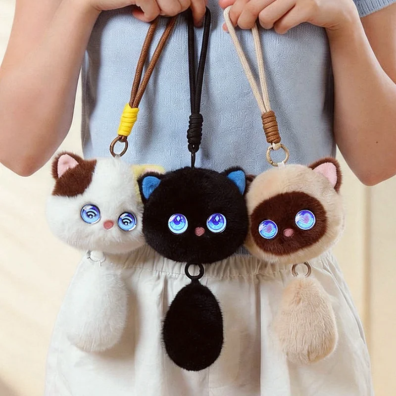 100%Genuine Ai Intelligent Xingluo Cat Toy Wifi Interaction Emotional Companionship Daily Encyclopedia Tell Story Gifts