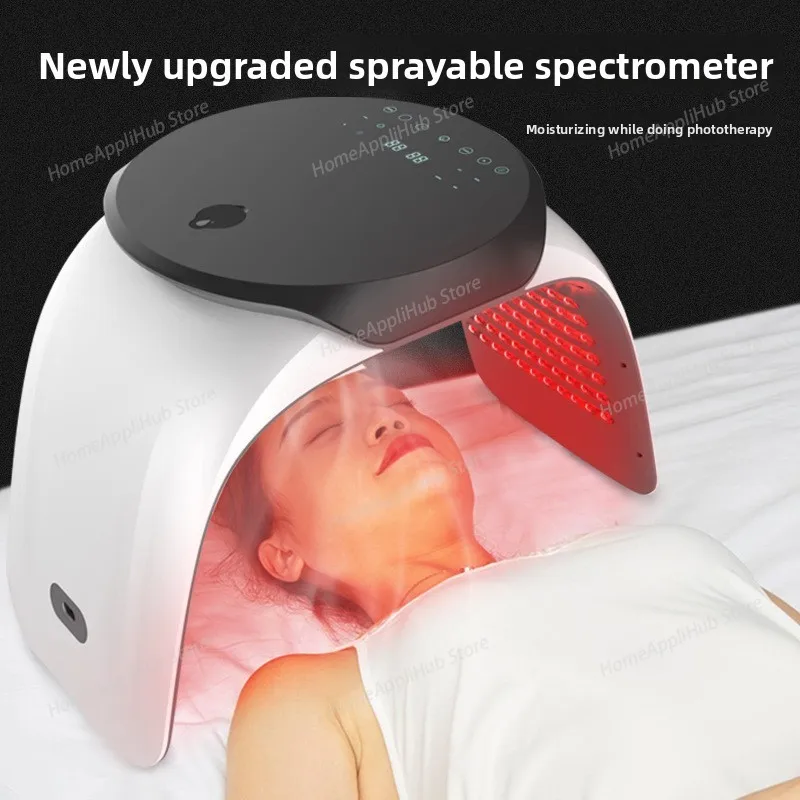 LED Photon Machine Cold/Hot Nano Spray Moisturizing Compress 7 led Colors Moisturizing Face&Body Salon SPA Skin Rejuvenation