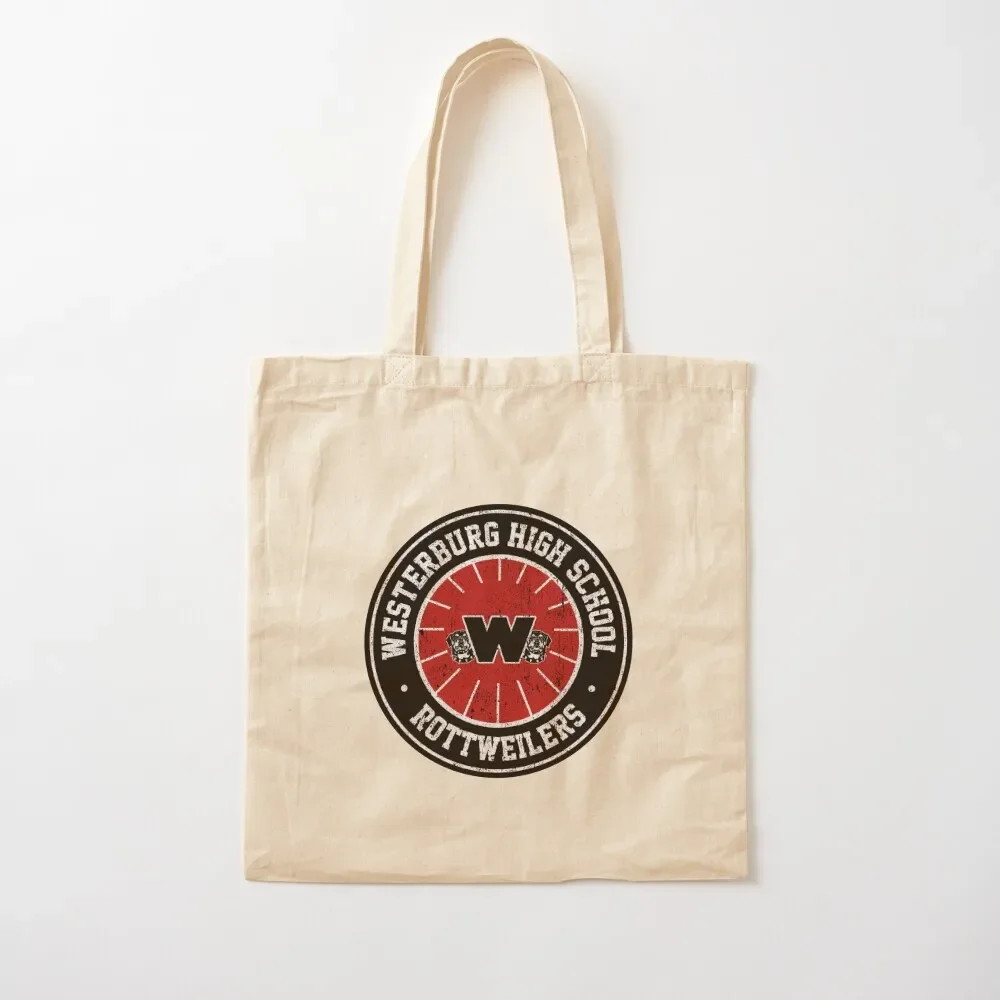 Westerburg High School Crest (Heathers) Variant Tote Bag university shopper bag woman shopping bag