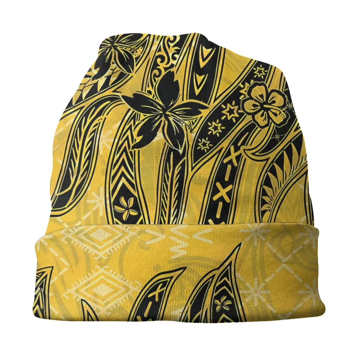 Samoan-Bonnets Skullies Minces pour Hommes et Femmes, Casquette Design Golden Malu, Chapeau de dehors, Bonnet