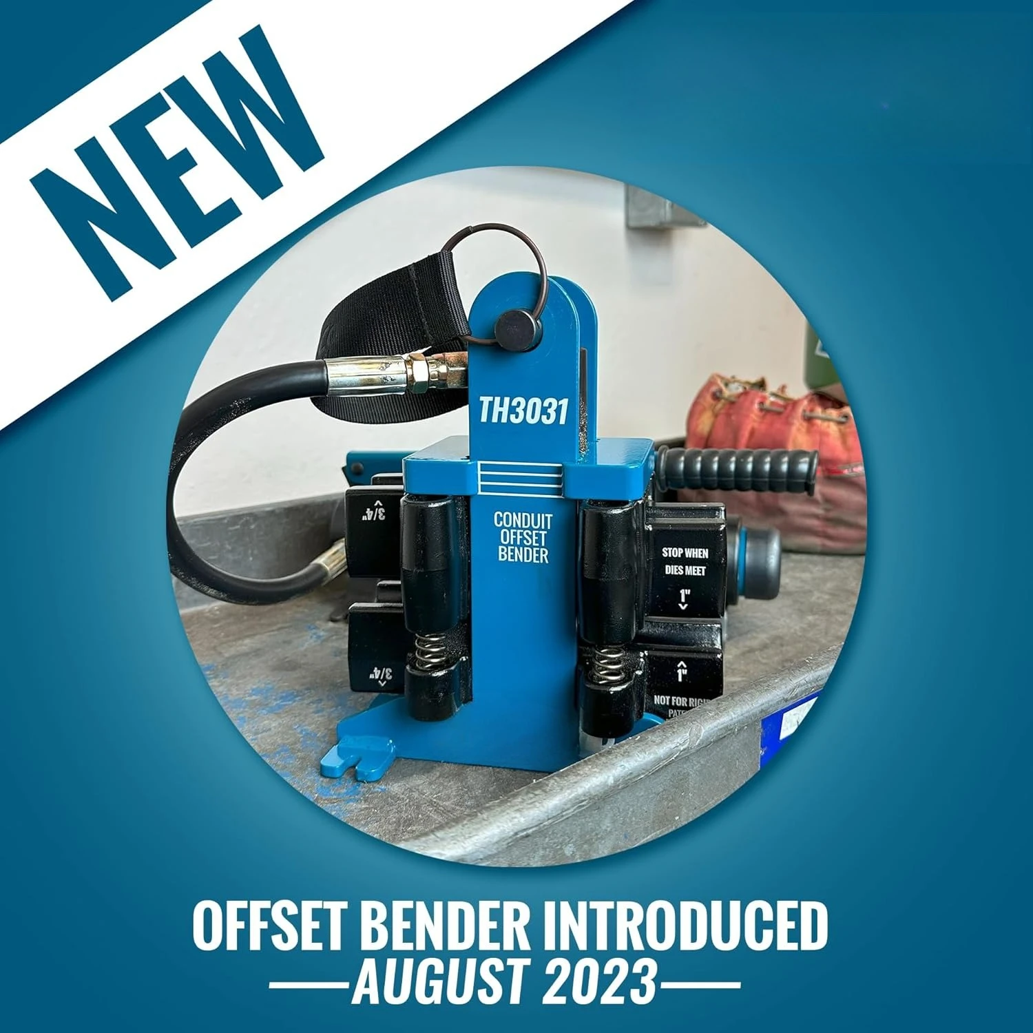 TH3031 ثنائي الحجم قناة هيدروليكية بندر الأوفست كلاهما 1 "و 3/4" EMT