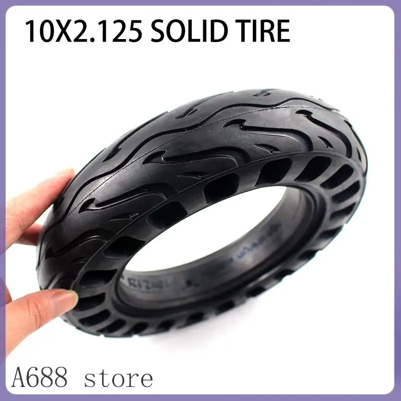 

10 inch 10x2.125 solid tire honeycomb puncture resistant tire, suitable for electric scooter tire accessories