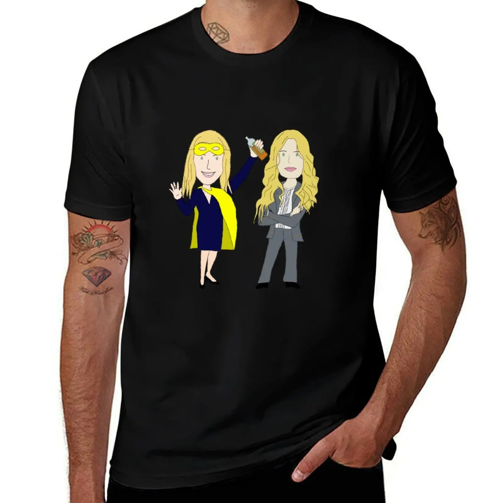 Emmerdale - T-shirt Vanity Charity & Vanessa, vêtements de travail, t-shirt respirant