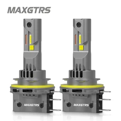 2pcs H15 LED Headlight Bulbs CANBUS 6500K White 30000LM Car LED High Beam DRL Driving Lamp With Cooling Fan Error Free