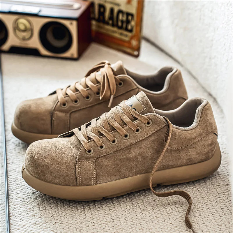 

Новая зимняя повседневная модная универсальная повседневная обувь в стиле ретро, непромокаемая нескользящая обувь на толстой подошве, удобная мужская обувь, Zapatos Mujer