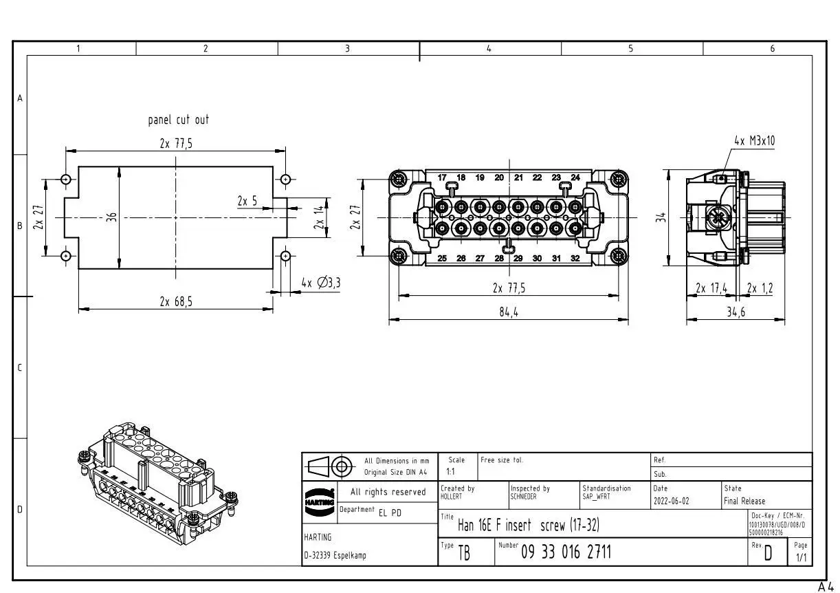 HE-032-F-HE-032-F Endurecimento HE-BU-S, 09330162711, 17 a 32