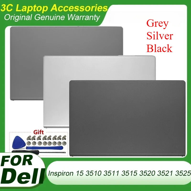 

Original For Dell Inspiron 15 3510 3511 3515 3520 3521 3525 Laptop LCD Back Cover Top Housing Rear Lid Silver Gray Black 00WPN8