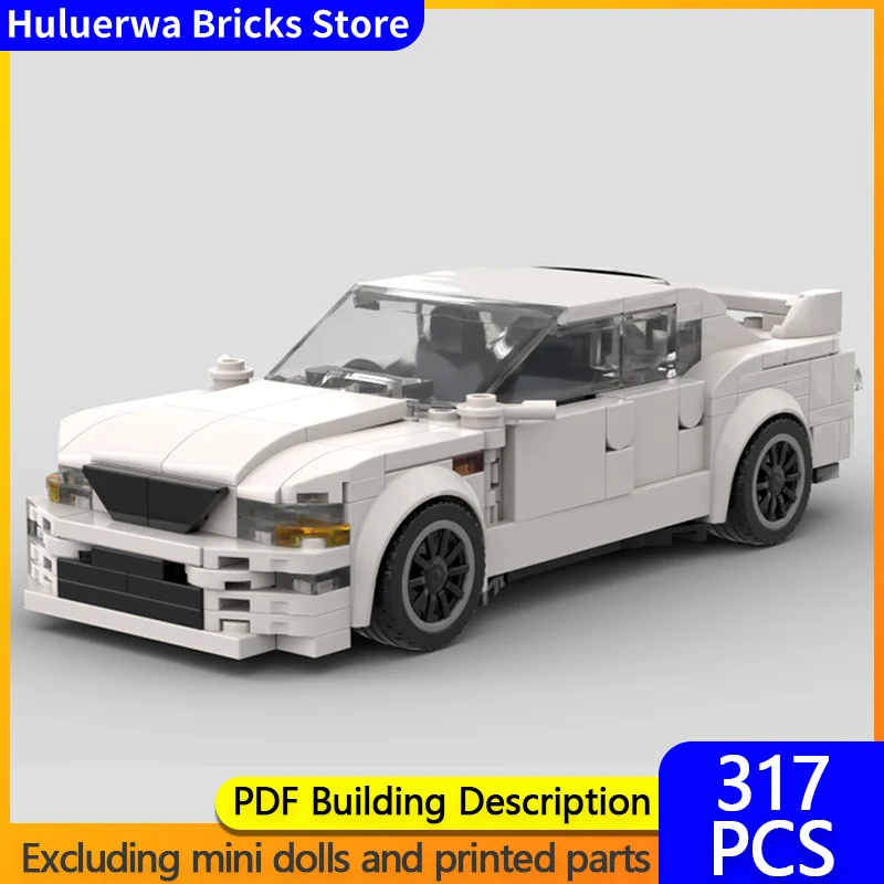 

Модель скоростного гоночного автомобиля MOC, строительные кирпичи Altezza RS200, роскошный спортивный седан, модульная технология, детские праздничные подарки, игрушки, костюм