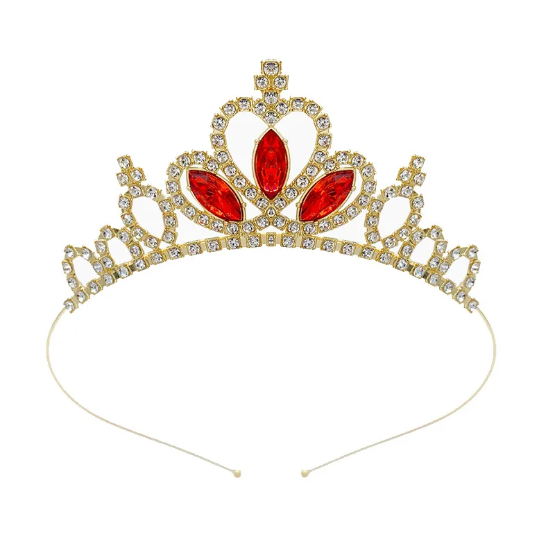 Princess Cute Crown Headwear Girl's Birthday Gift Hair Accessorie Fashion Headband Crown Wedding Party Accessiories Hair Jewelry image 5
