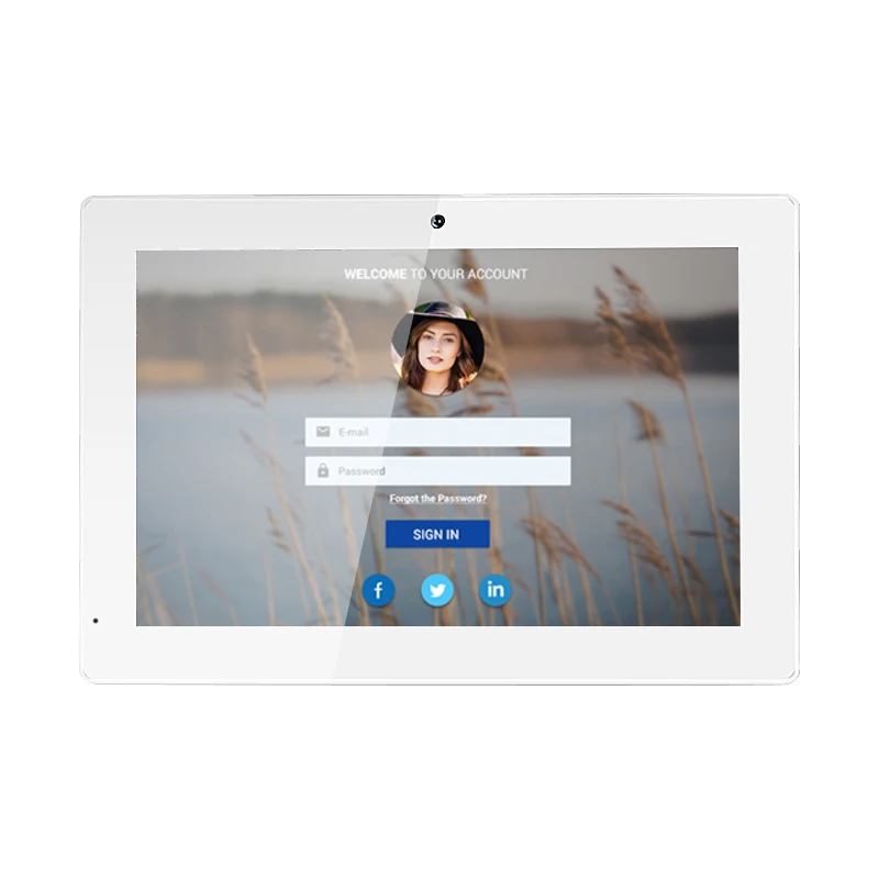 10.1inch Android 14 Tablet Wall Mounted RJ45 POE Industrial PC Touch Panel with Wi-Fi Ethernet New RK3576 CPU
