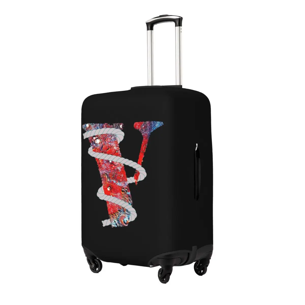 

Angles Vlone Fun Design Защитный чехол для чемодана Эластичные защитные чехлы для дорожного багажа на 18-32 дюймов
