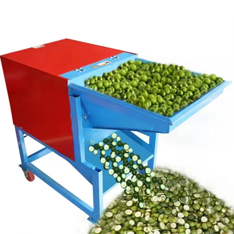 Fully Automatic Citrus Half  Green Peel Fruit Processing Machine Multi Function Citrus Slicer