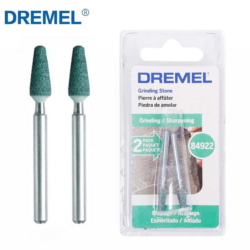 

Электрическая Шлифовальная головка Dremel 84922, аксессуары, полировка, абразивный шлифовальный камень для резьбы по дереву, вращающиеся инструменты, мини-дрель