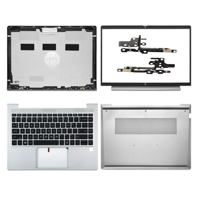 For HP Probook 440 G8 445 G8 Pro 14 G4 New LCD Back Cover Front Bezel Keyboard Upper Palmrest Bottom Base Enclosure Replace Case