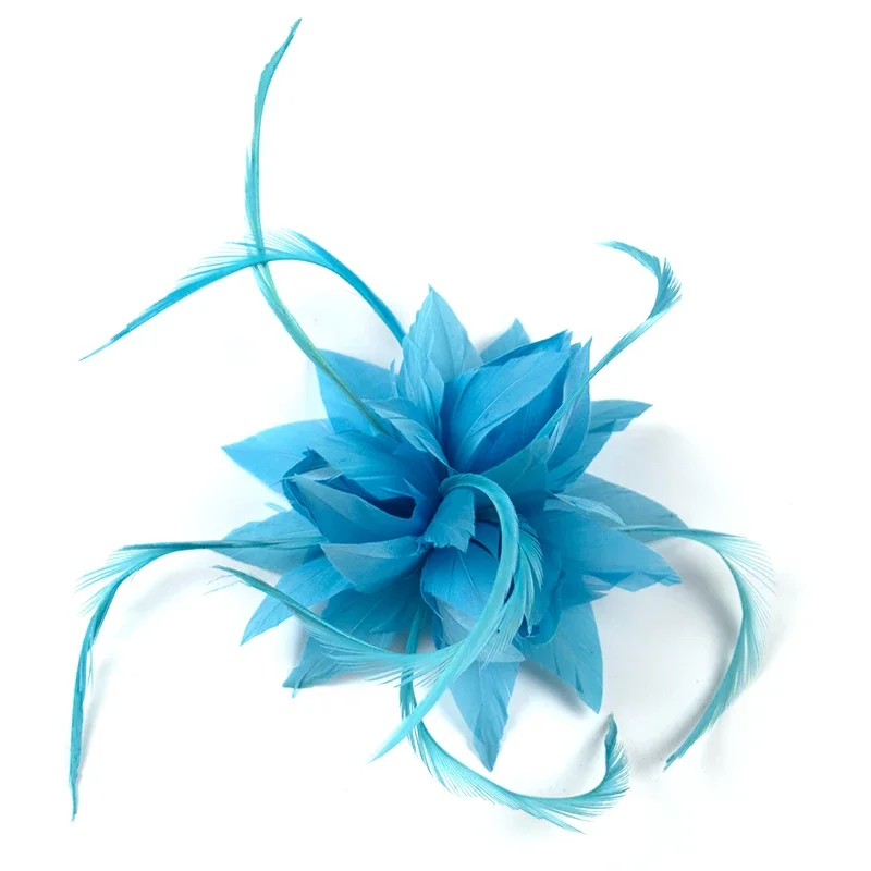

Bridal Hair Pins Clip Headdress Feathers Accessory / Straw Hats With Plume / Appliques / Flower Casual / Holiday Headpiece