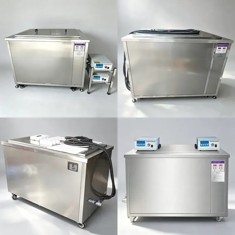 for Industrial 360L Ultrasonic Cleaner with Temperature Adjustment 4320W 40KHz for PCB Metal Engine Parts Oil Cleaning