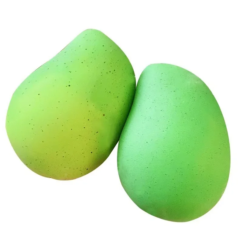 Handgemachter Quetschbarer Mango-Stressball Farbwechselndes Mango-Quetschspielzeug ASMR Sensorisches Stressabbau-Spielzeug für Erwachsene