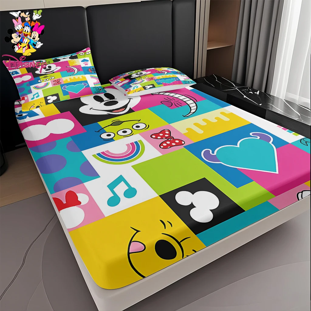 2/3 قطعة ديزني ميكي متعدد العناصر الكولاج المجهزة ورقة مجموعة الجلد ودية وتنفس الفراش هدية عيد للعائلة والأصدقاء