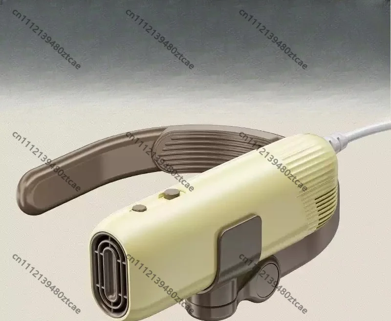 Neck Hanging Pet Water Blaster Dryer, High Speed Dog Cat Hair Blower, Pet Grooming Quick Drying Blowing Machine