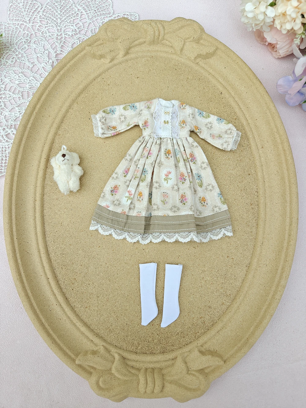 Ropa para muñeca ICY DBS blythe, vestido para muñeca Blythe, conjunto de falda bonita OB22 OB24 AZONE, accesorios, ropa blythe