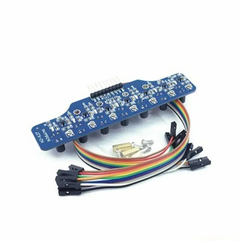 High Performances 7 Way Grayscale Sensors Module for Robotics Line Trackings