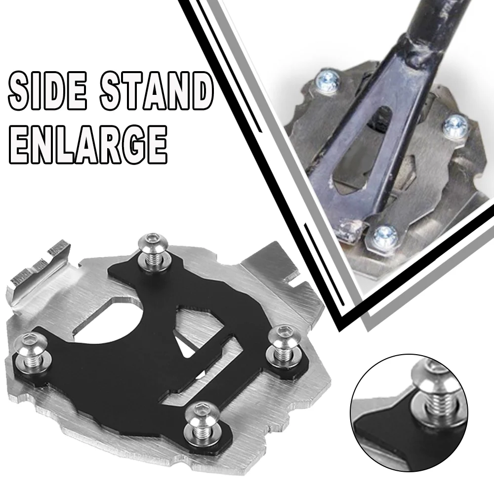 

2023 For Honda CRF1100L AfricaTwin ADV Adventure Sport ES DCT 2019-2022 Motorcycle Kickstand Side Stand Enlarger Support Plate