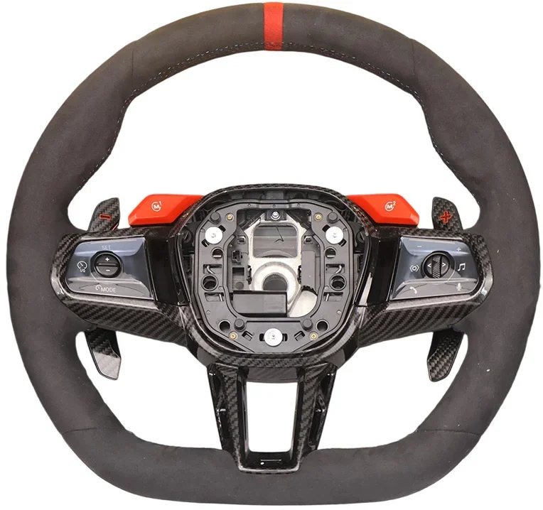Customized Color Leather Steering Wheel for Multi Material Business Luxury Daily Commute Custom Personalization