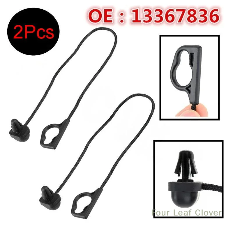 

2Pcs Replacement Parts Car Rear Parcel Shelf Strap Rope For CORSA D CORSAE 13367836 Auto Accessories Interior Fittings