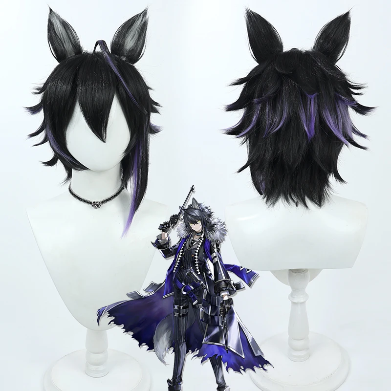 

Arknights Vigil Leone Bello Leone's Cosplay Wig Anime Game Roleplay Party Costume Prop Wigs Synthetic Hair Heat Resistant Fiber