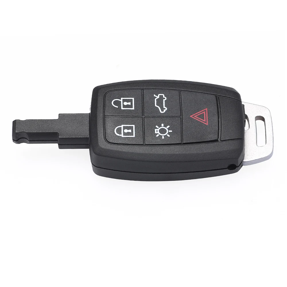 KEYECU KR55WK49259 5 Button Smart Remote Key Keyless 433.92MHz ID48 Chip Fob for Volvo C30 C70 S40 V50, 31300258