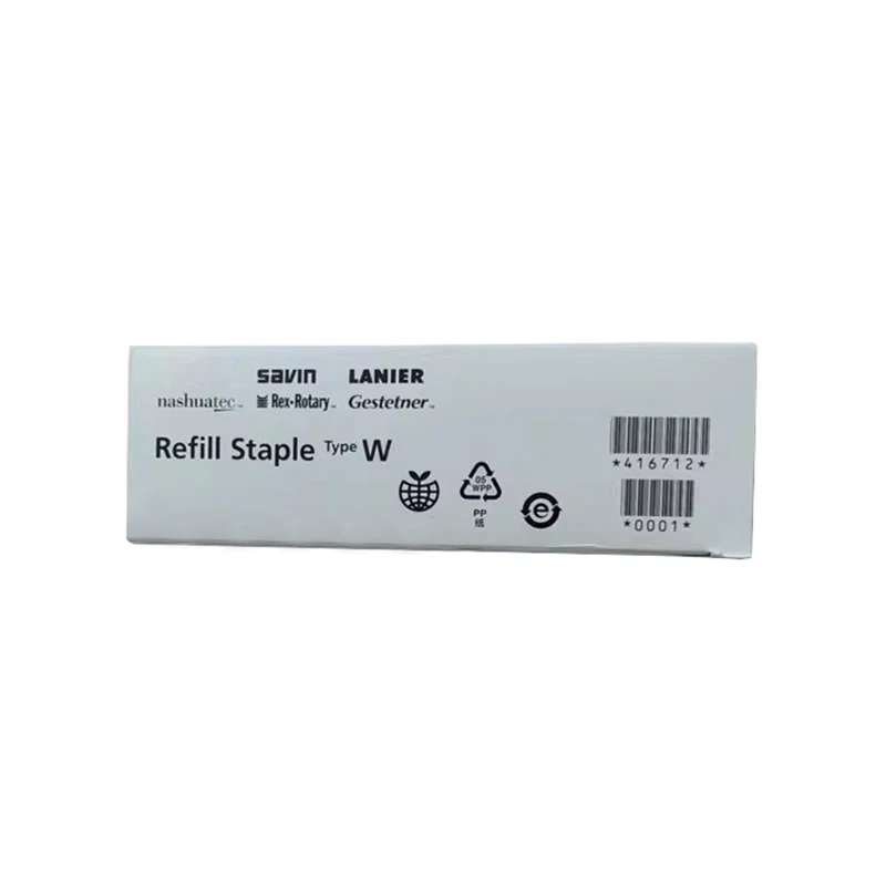 Original New Refill Staple Type W for Ricoh C4503 C5503 C6003 5504 6004 5100
