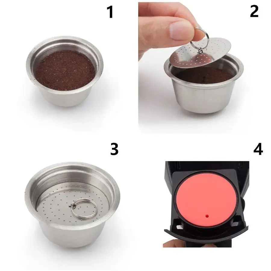 

Чашка для наполнения кофейной капсулы, совместимая с Nestle Dolce Gusto Duoqu Kusi PiccoloXS Little Star и многое другое