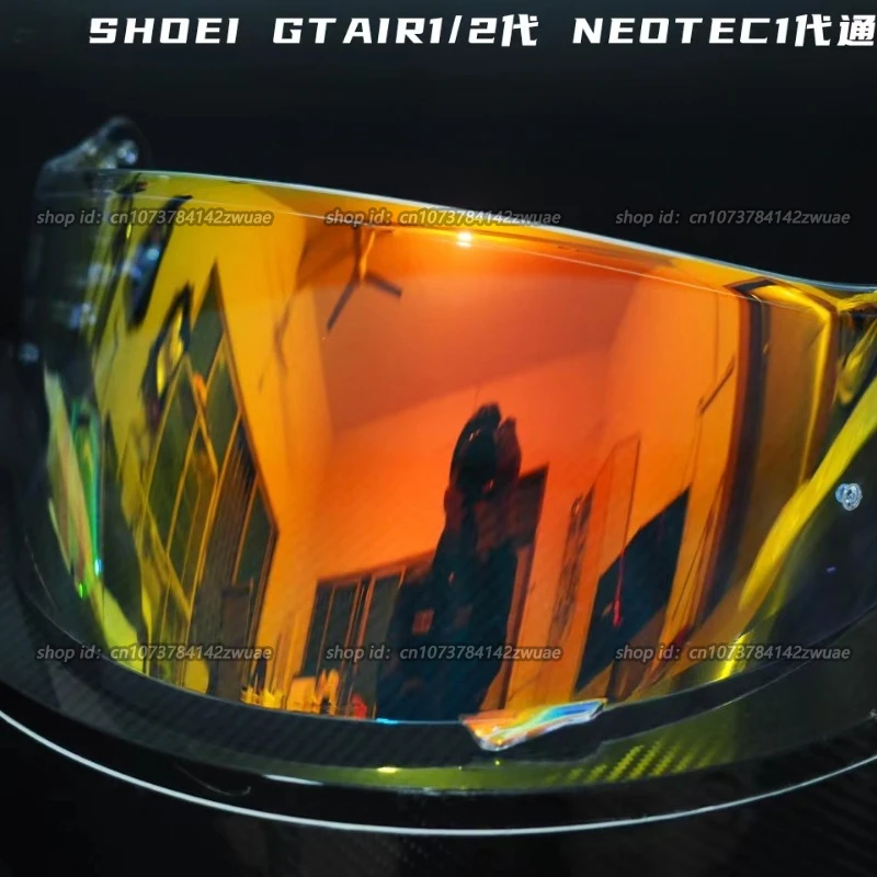 

Motorcycle Helmet Visor Lens Full Face Shield Lens Case for SHOEI GT-Air Gt Air2 Neotec CNS-1 CNS1 TC- 5 Visor Shield