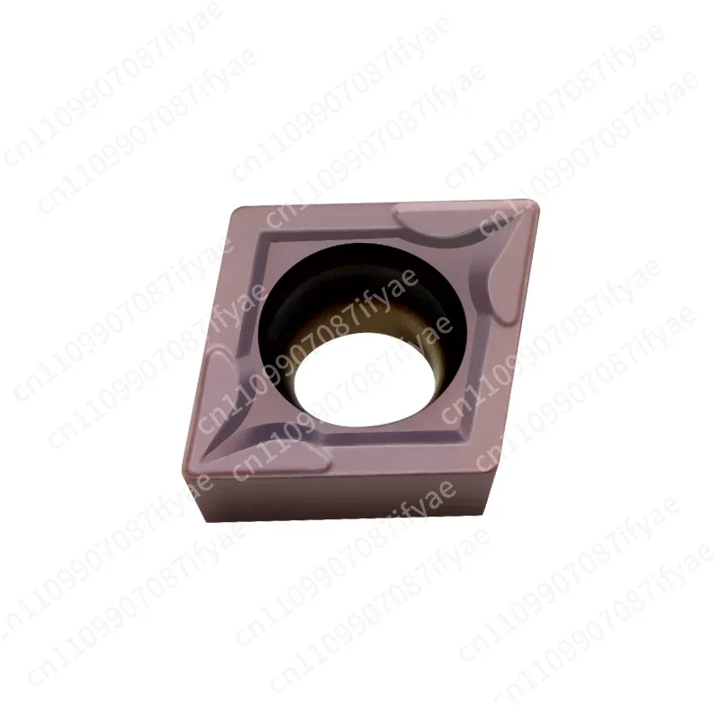 4 PCS CCMT09T304/09T308/060204 Rhombus inner hole knife grain VP15TF numerical control blade processing stainless steel