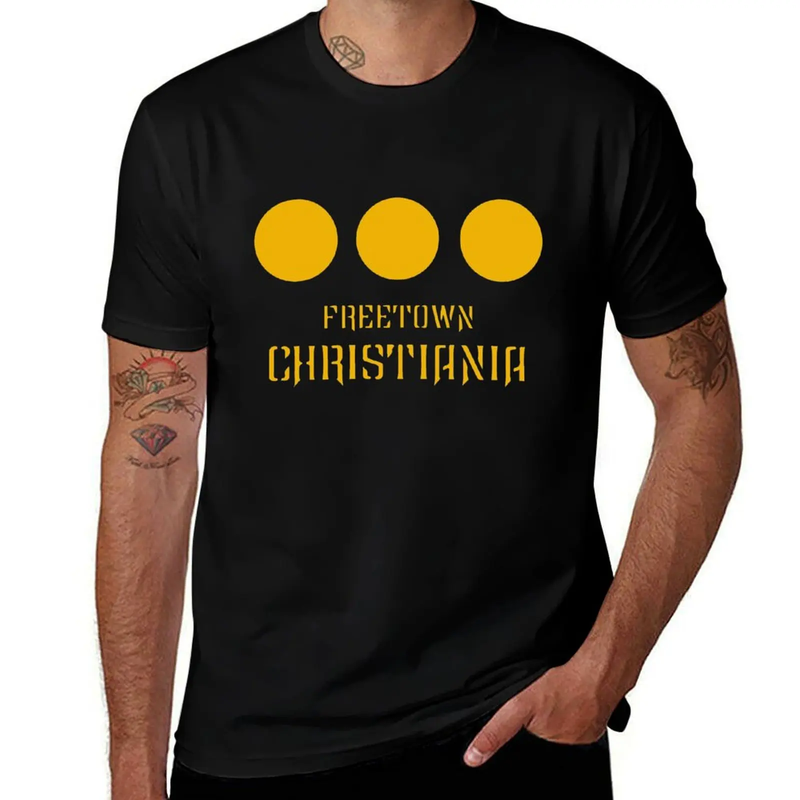 

t Christiania T-Shirt for men Freetown shirt T-Shirt t shirt for man man t graphic man shirts