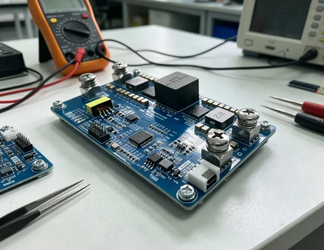 GaN Bidirectional Buck-Boost Digital Power Supply Development Board STM32G474 Controller High-Efficiency Switching Regulator for