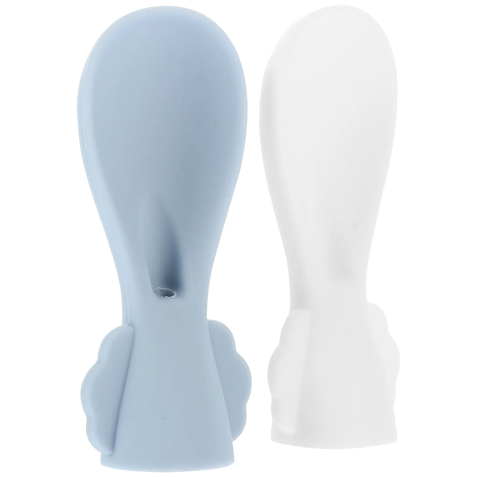 

2Pcs Silicone Baby Food Pouch Squeeze Spoons Food-Grade Baby Feeding Scoop Reusable Feeding Tool for Infant Toddler Supplies