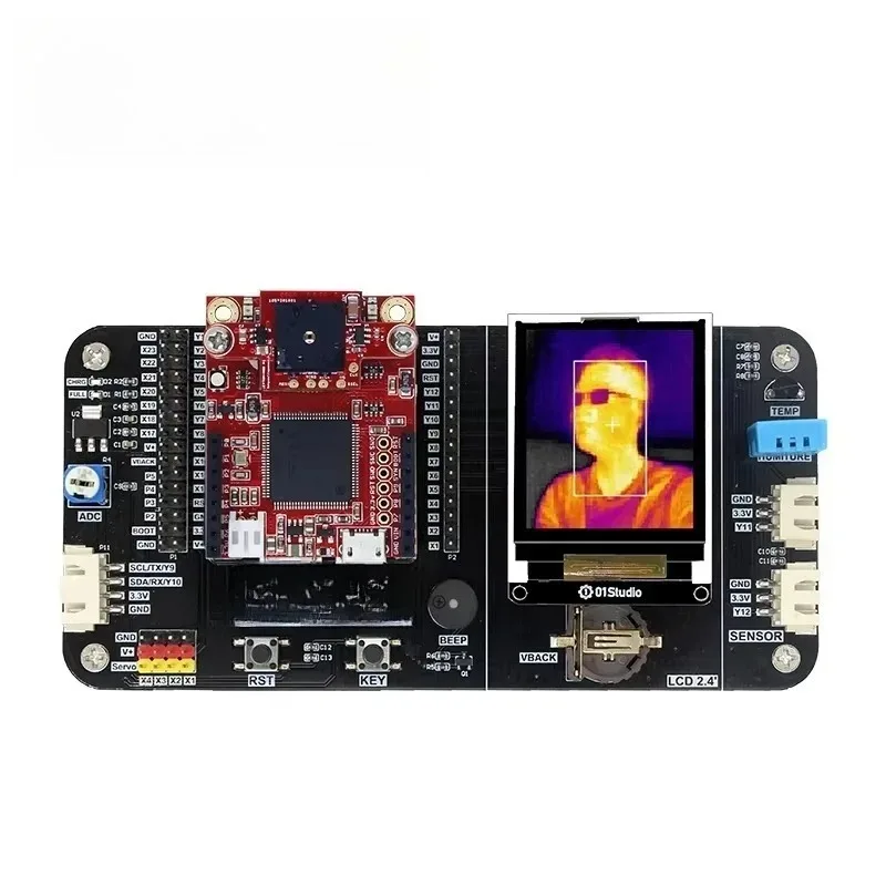 Particleboard 01Studio FLIR Lepton 3.5 Infrared Thermal Imaging Camera Module Pyai-mv4 H7 Real-time Temperature Digital