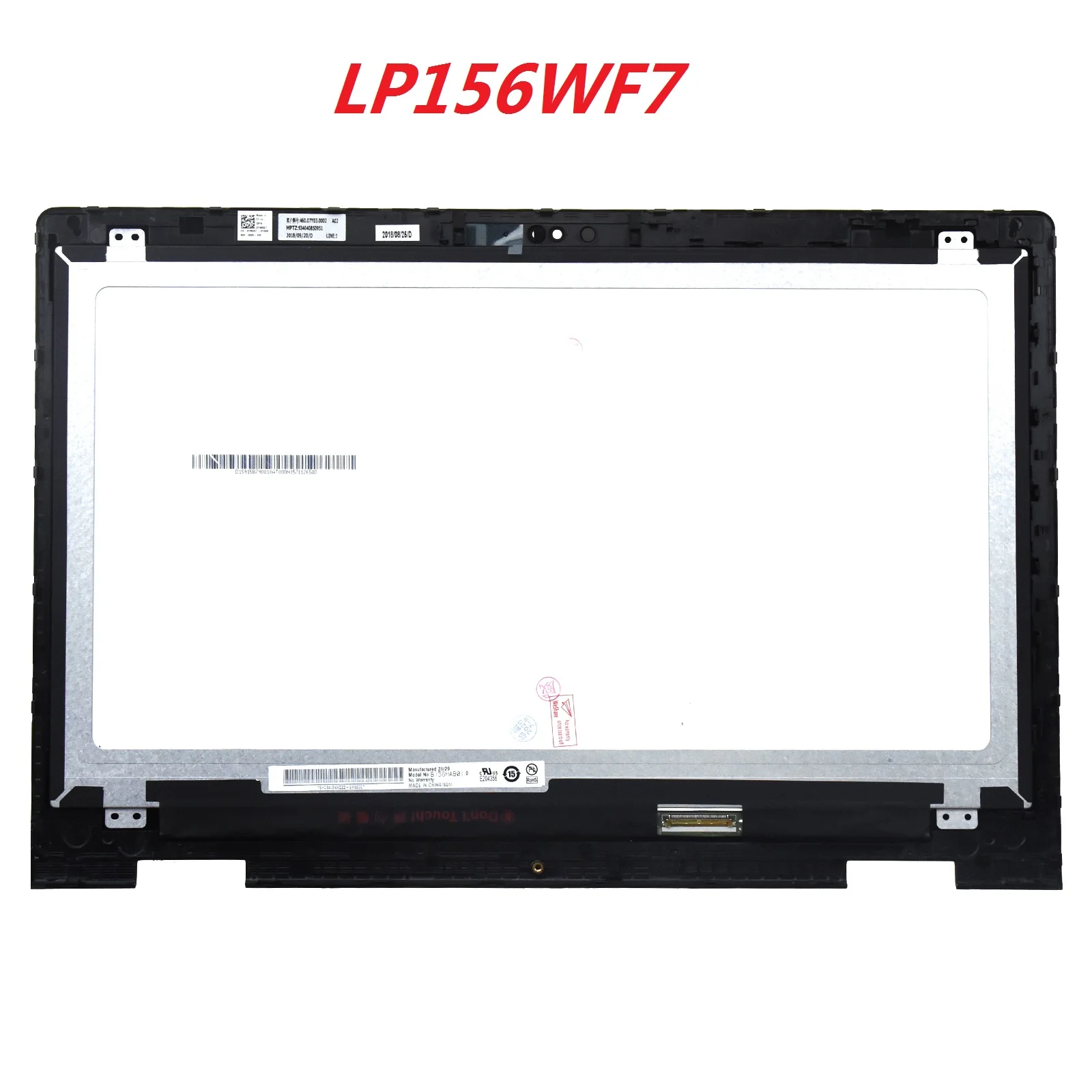 Laptop LCD Scree New 15.6inch for Dell Inspiron 15 7559 LP156WF7 SP EC 1920*1080 LCD LED Screen Touch Assembly 40Pins FHD