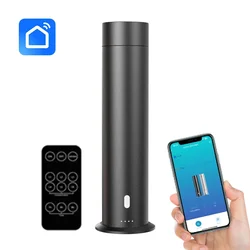 Waterless Scent Diffuser Remote Control Essential Oil Diffusers Hotel Collection Diffuser Scent Air Machine for Home Black
