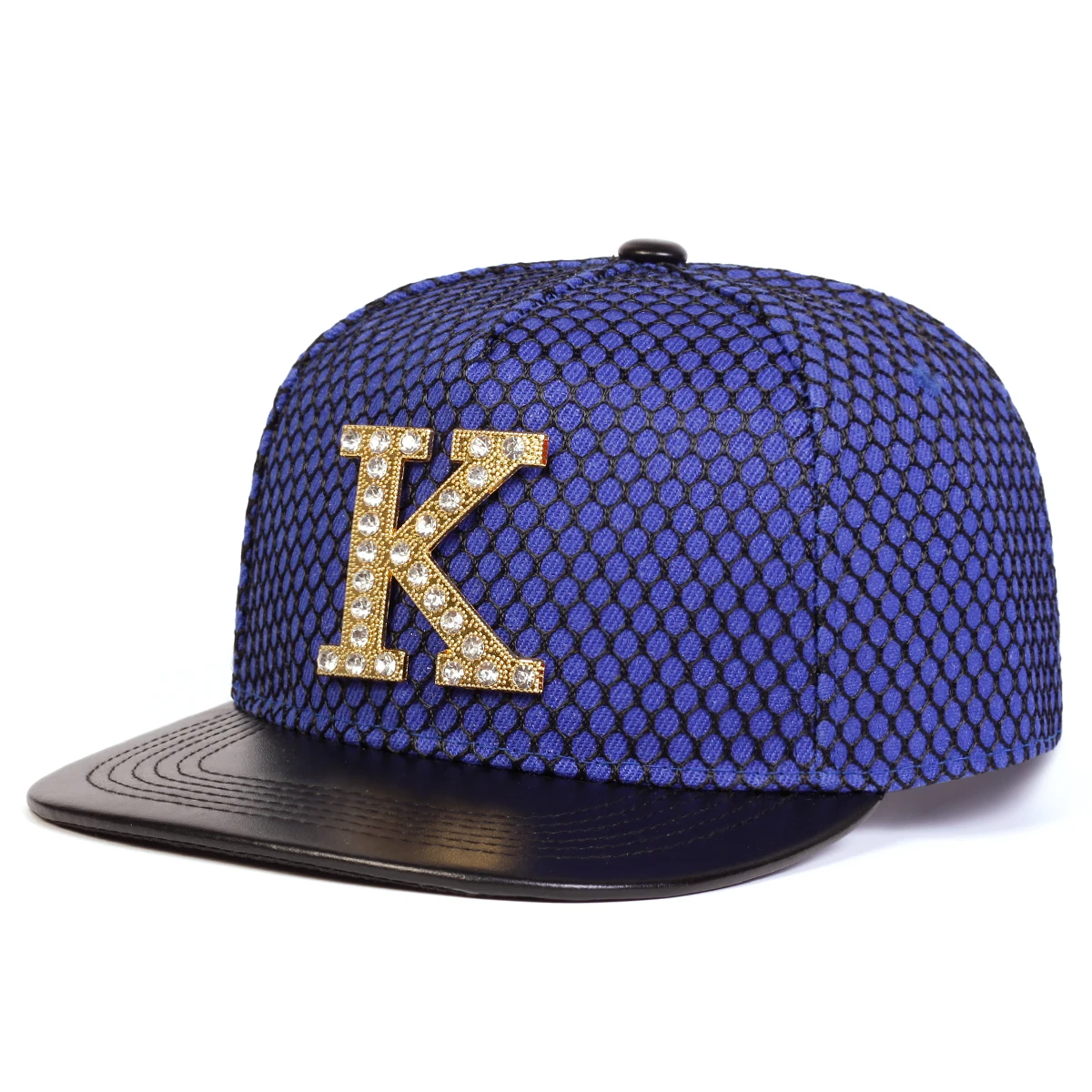 Unisex K Letter Label czapki hip-hopowe moda wiosna jesień na zewnątrz regulowane baseballówka w stylu Casual czapki kapelusz przeciwsłoneczny