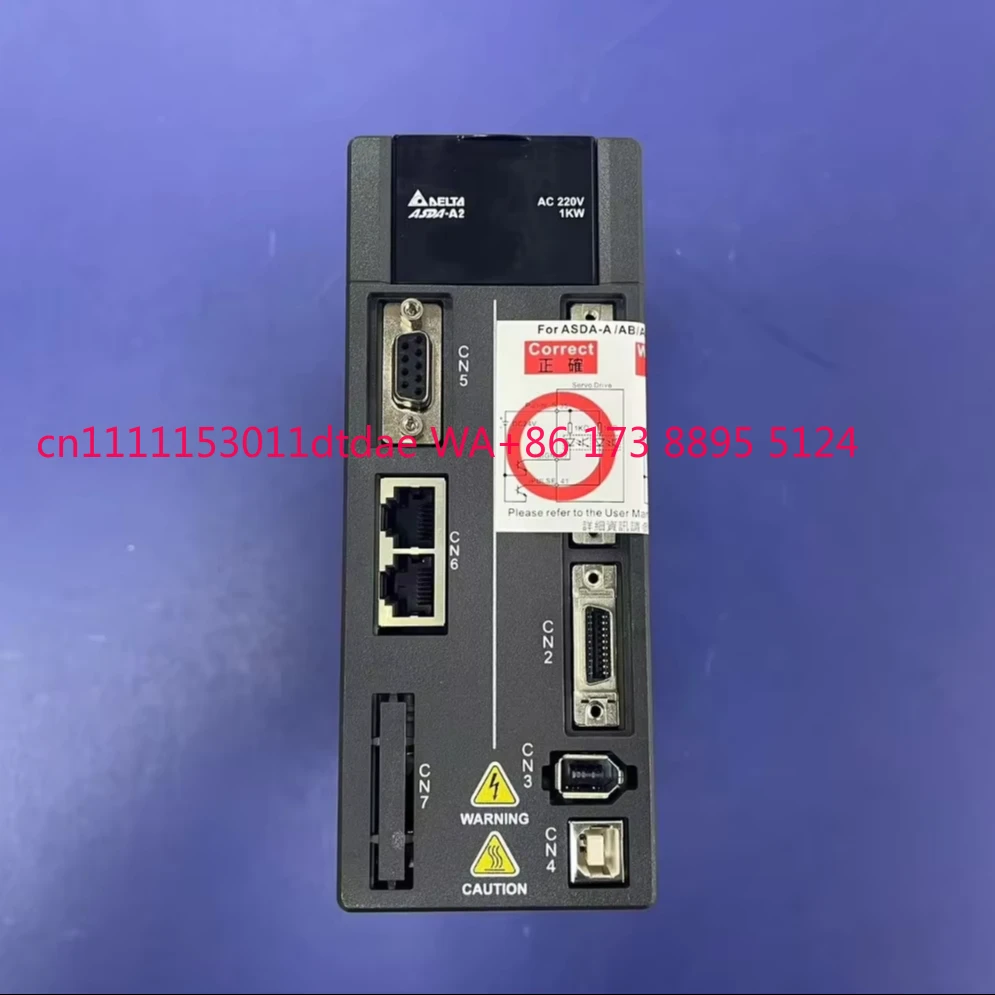 A2 Series Servo Drive for ASD-A2-1021-M 1KW 230V Single Phase Three Phase Industrial Motor Controller CNC Machine